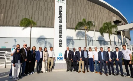 Ribercon - Parque Olímpico recebe comitiva de avaliação de candidatura a Pan 2031